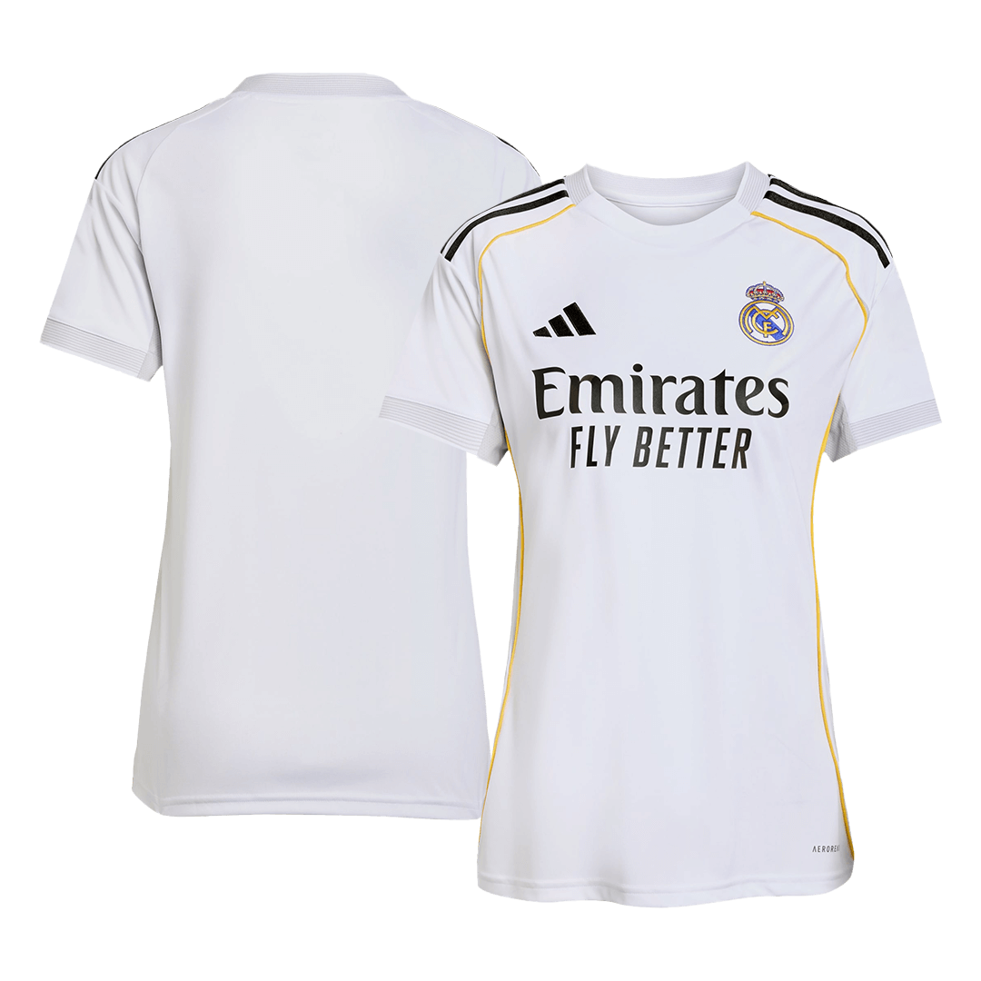 Real Madrid Tröja 2025/26 Hemma Vit Dam