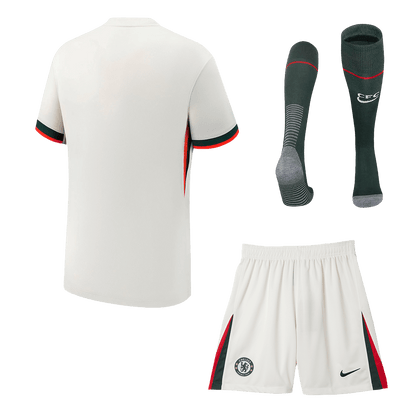 Chelsea Tröja Bortaställ 2025/26 Vit-12