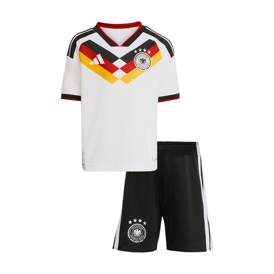Tyskland Tröja 2026 Hemma Vit Barn