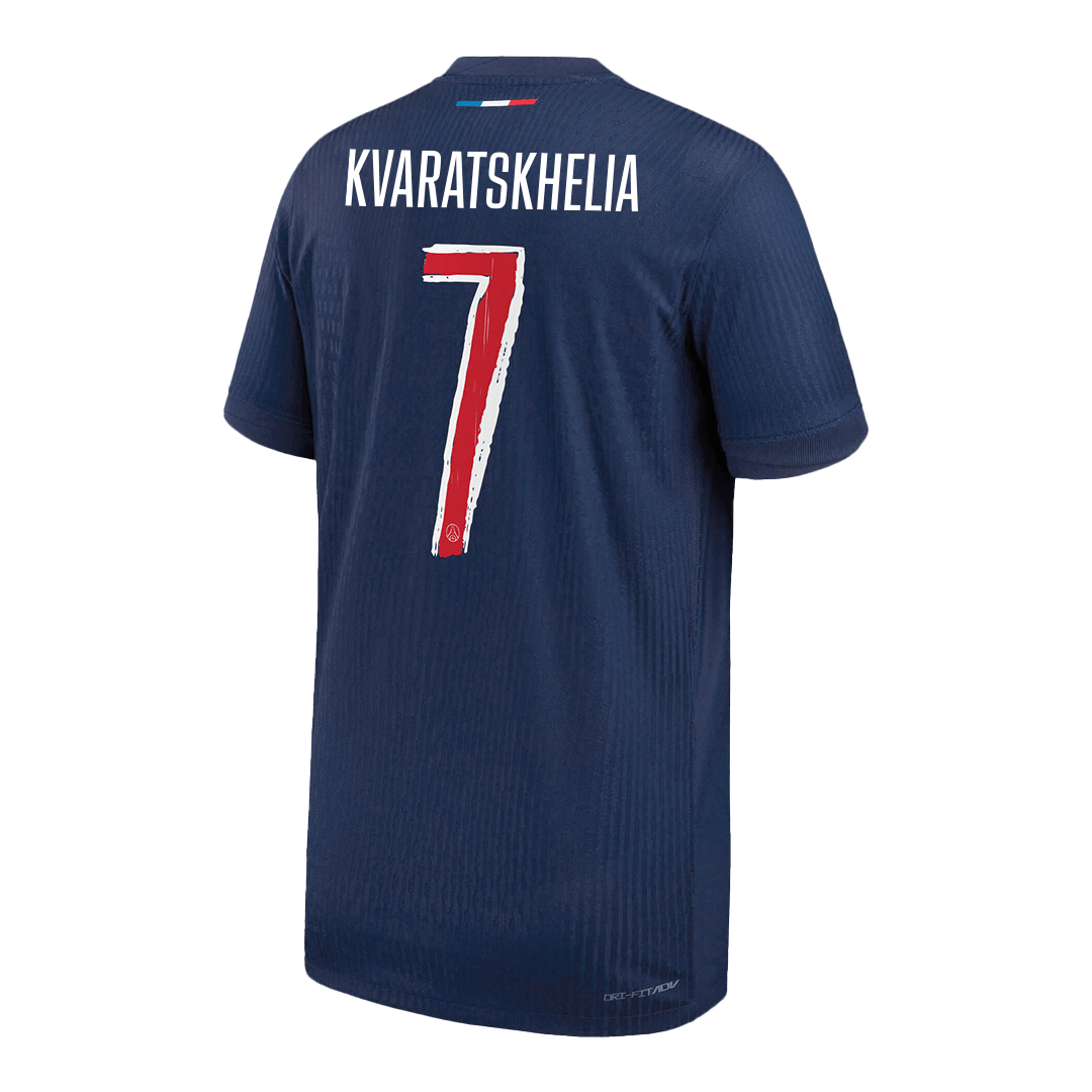 PSG Tröja KVARATSKHELIA #7 2024/25 Hemma Mörkblå - UCL-11