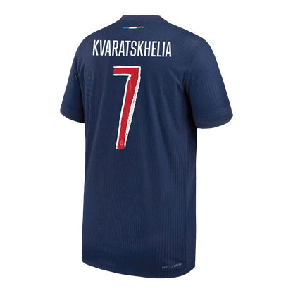 PSG Tröja KVARATSKHELIA #7 2024/25 Hemma Mörkblå - UCL-11