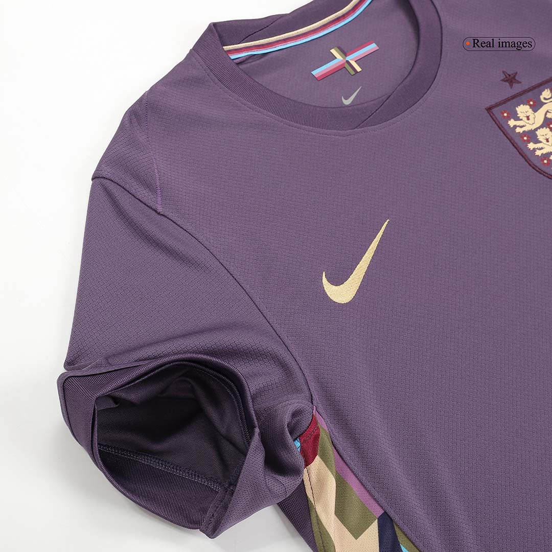 England Tröja FODEN #11 Euro 2024 Borta Lila