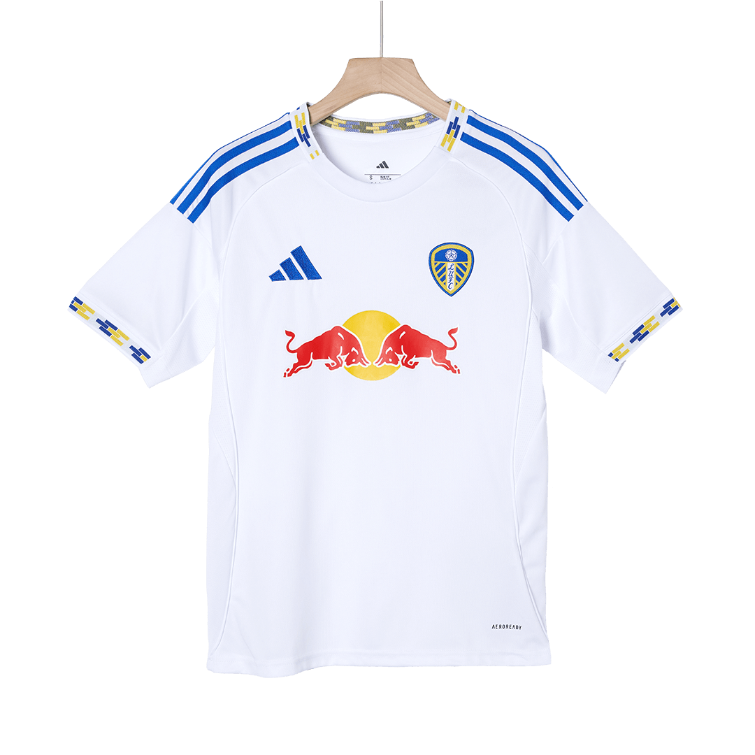 Leeds United Tröja 2025/26 Hemma Vit-10
