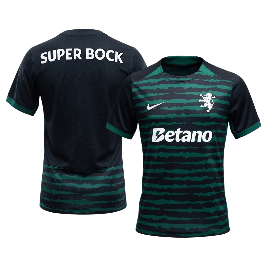 Sporting CP Tröja 2025/26 Grön & Svart-9