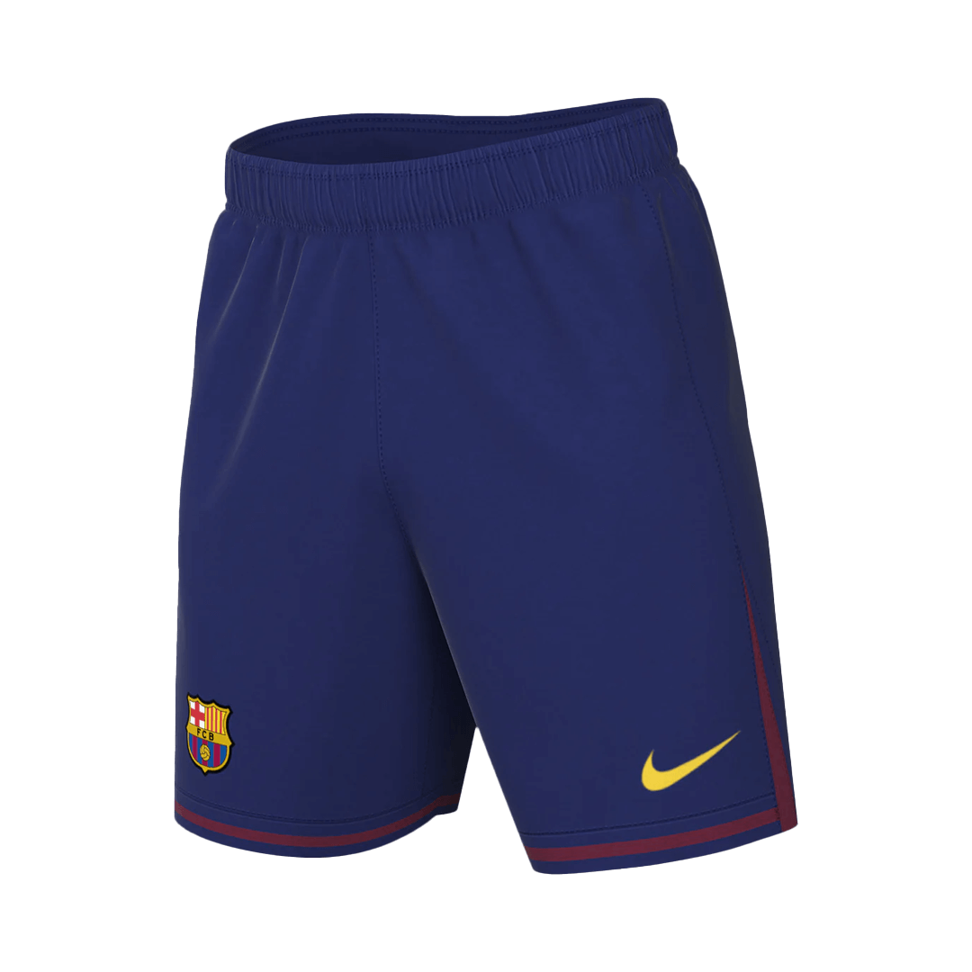 Barcelona Shorts 2025/26 Hemma Mörkblå