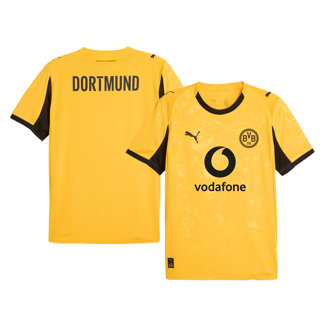 Borussia Dortmund Tröja 2025/26 Hemma Gul