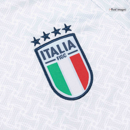 Italien Tröja 2026 Borta Vit Barn-9