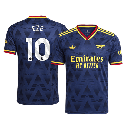 Arsenal Tröja EZE #10 2026/27 Borta Autentisk Mörkblå