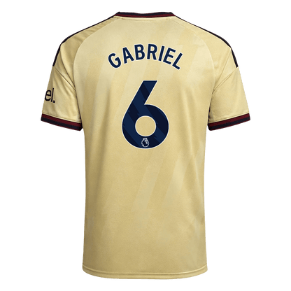 Arsenal Tröja GABRIEL #6 2026/27 Tredje Autentisk Gul-3