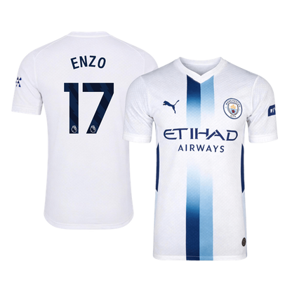 Manchester City Tröja ENZO #17 2026/27 Third Vit