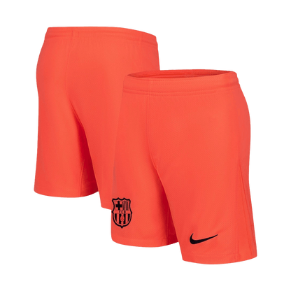Barcelona Tröja Tredjeställ 2025/26 Orange-2