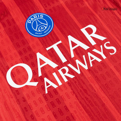 PSG Tröja O.DEMBÉLÉ #10 2025/26 Tredje Röd-5