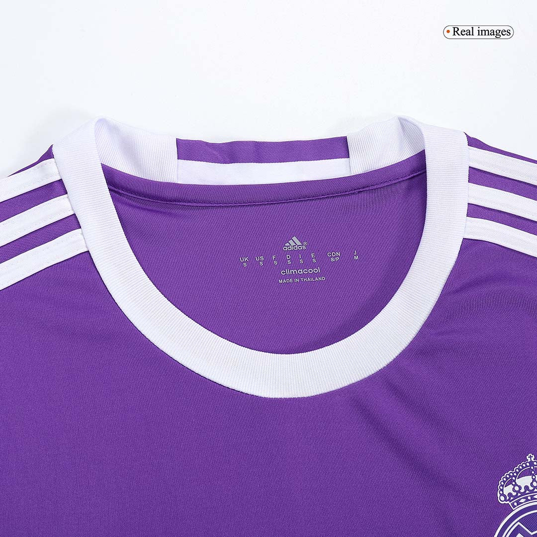 BENZEMA #9 Real Madrid Bortatröja 2016/17 Retro Tröja
 Lila-8