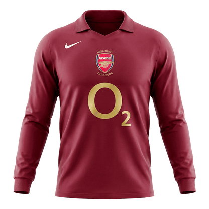 Arsenal Hemmatröja 2005/06 Retro Tröja
 Röd