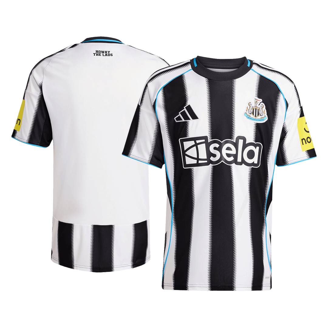 Newcastle United Tröja 2025/26 Hemma Svart & Vitt