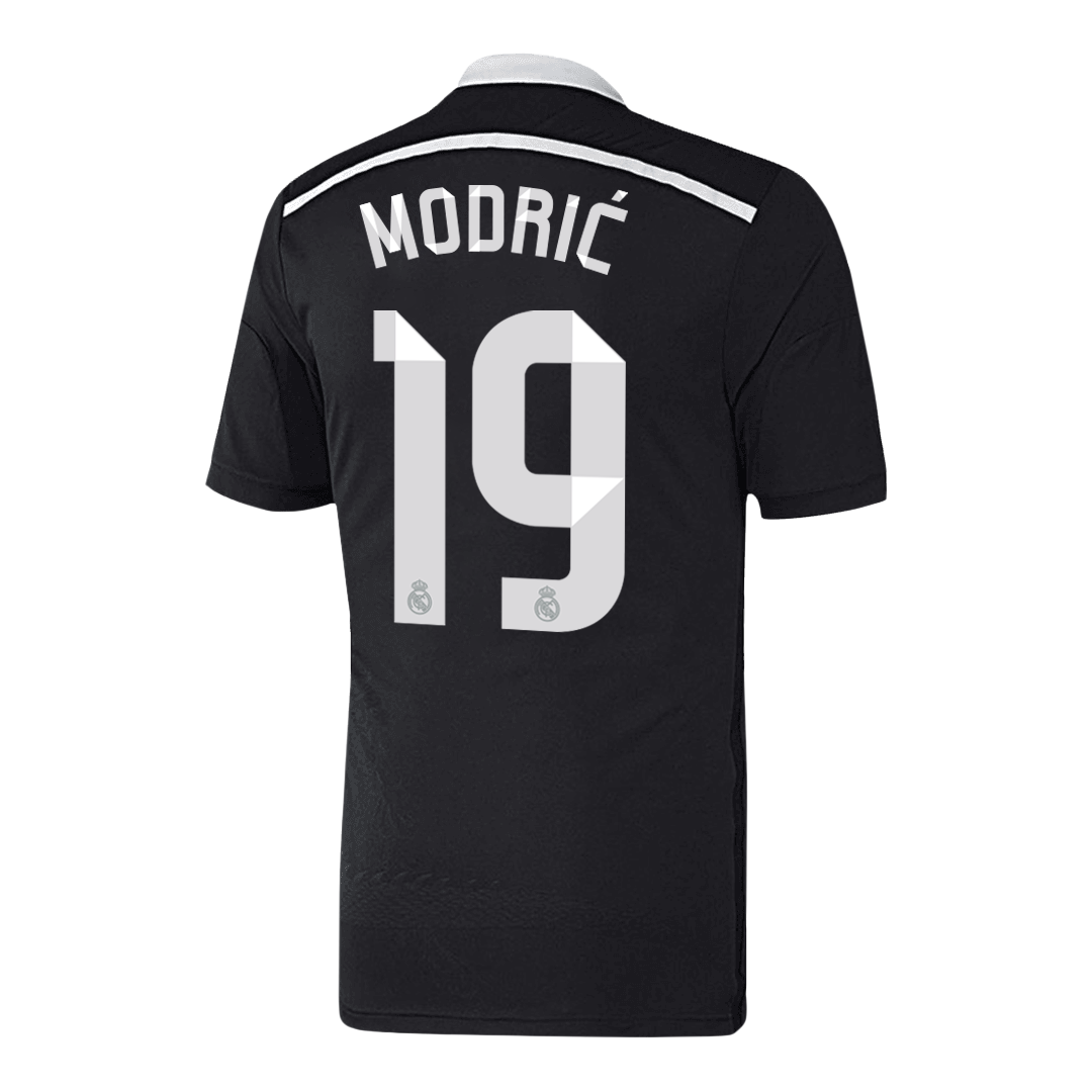 MODRIĆ #19 Real Madrid Tredjetröja 2014/15 Retro Tröja
 Svart