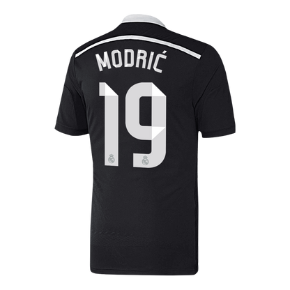 MODRIĆ #19 Real Madrid Tredjetröja 2014/15 Retro Tröja
 Svart