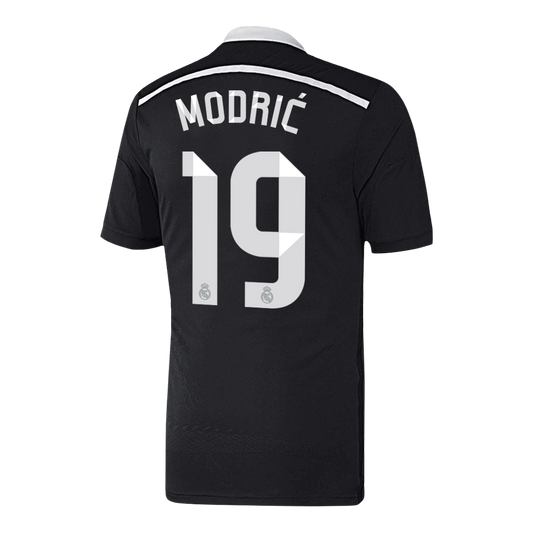 MODRIĆ #19 Real Madrid Tredjetröja 2014/15 Retro Tröja
 Svart