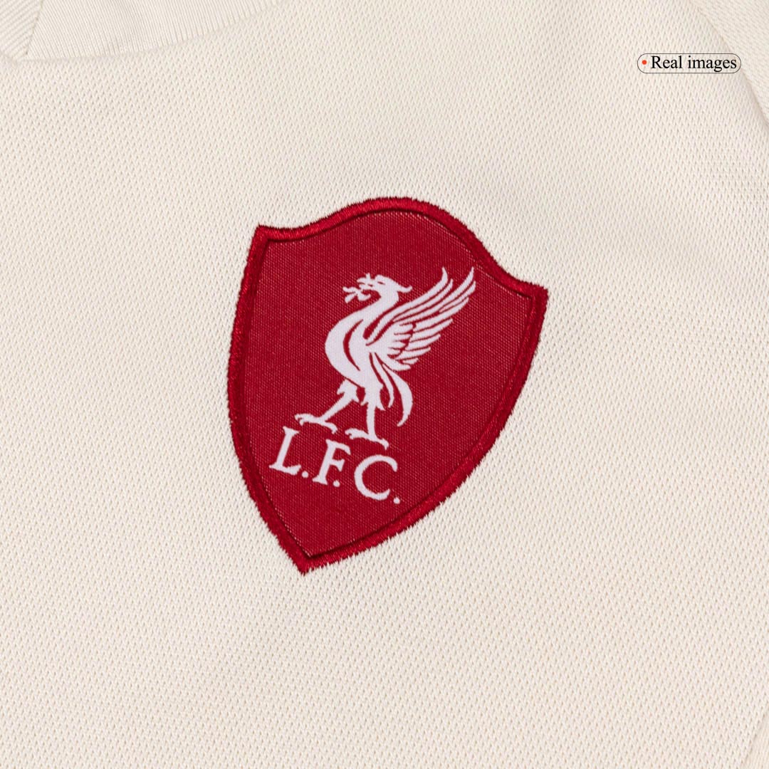 Liverpool Tröja 2025/26 Bortaställ Vit Barn-11