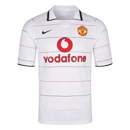 Manchester United Bortatröja 2004/06 Retro Tröja
 Vit