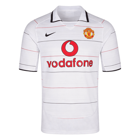 Manchester United Bortatröja 2004/06 Retro Tröja
 Vit