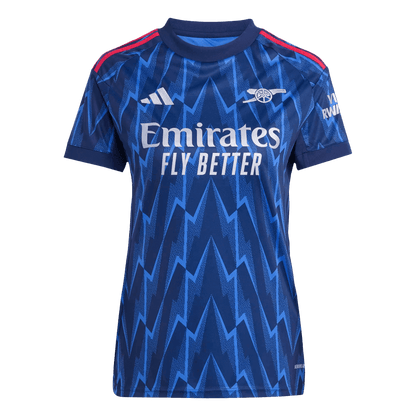 Arsenal Tröja 2025/26 Borta Blå Dam