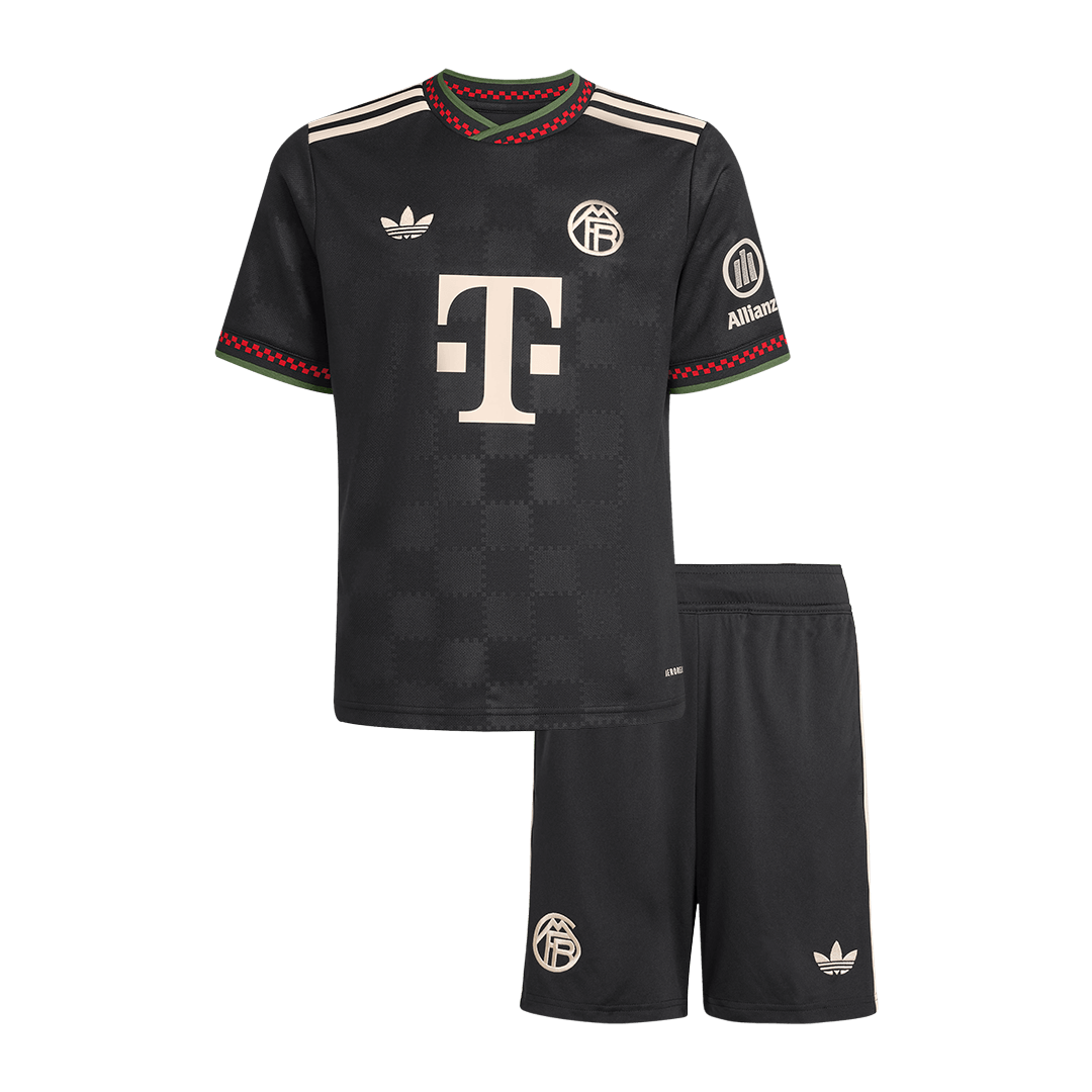 Bayern Munich Tröja 2025/26 Tredje Svart Barn