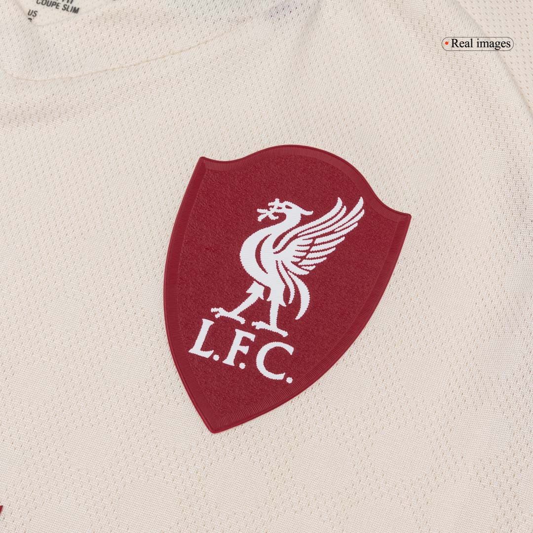 Liverpool Tröja GAKPO #18 2025/26 Borta Vit-8