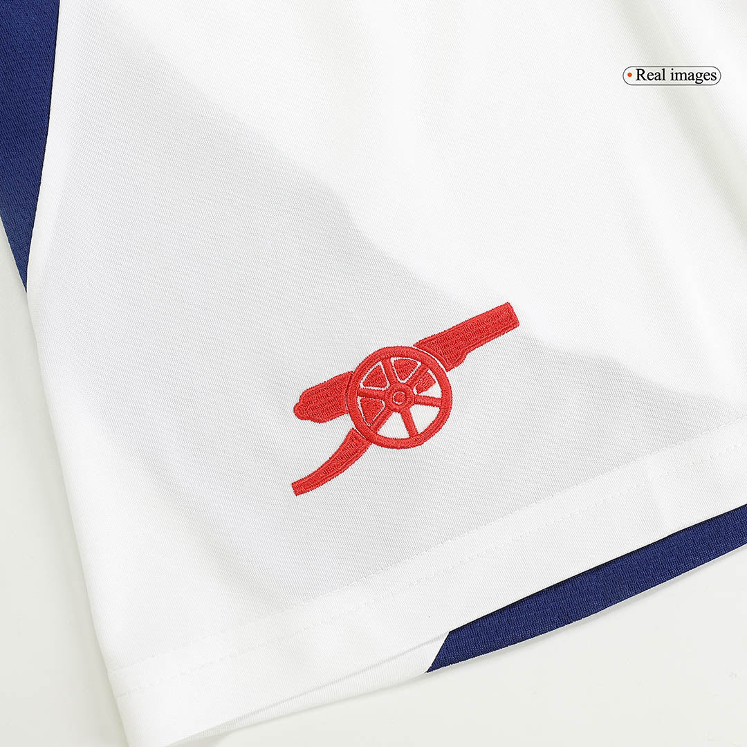Arsenal Shorts 2024/25 Hemma Vit-5