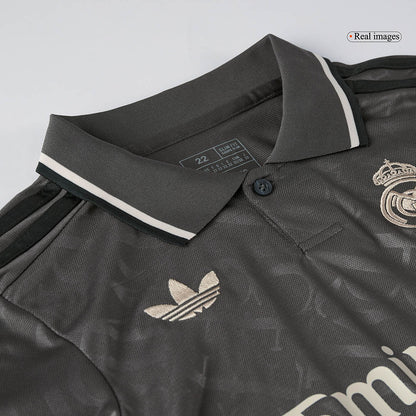 Real Madrid Tröja 2024/25 Tredje Grå Barn-12