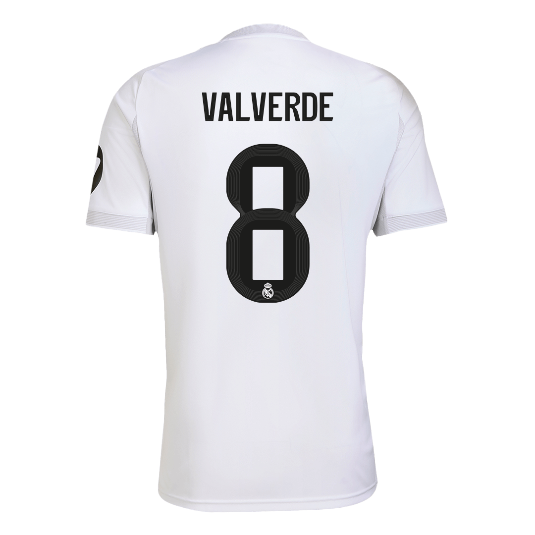 VALVERDE #8 Real Madrid Tröja 2025/26 Hemma Premium Vit