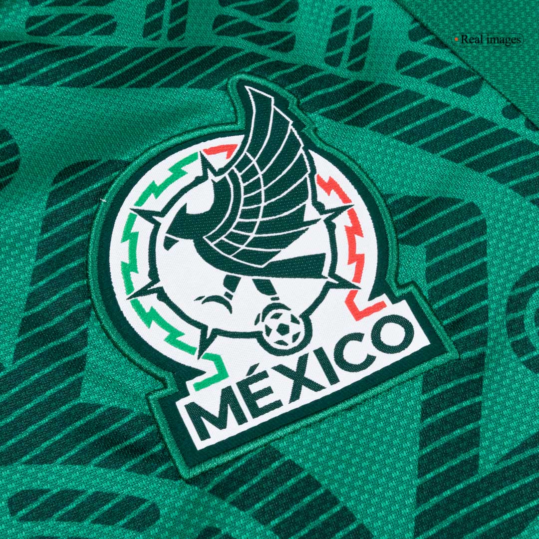 Raúl #9 Mexiko Tröja 2026 Hemma Premium Grön