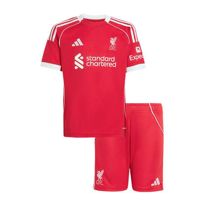 Liverpool Tröja 2025/26 Hemma Röd Barn