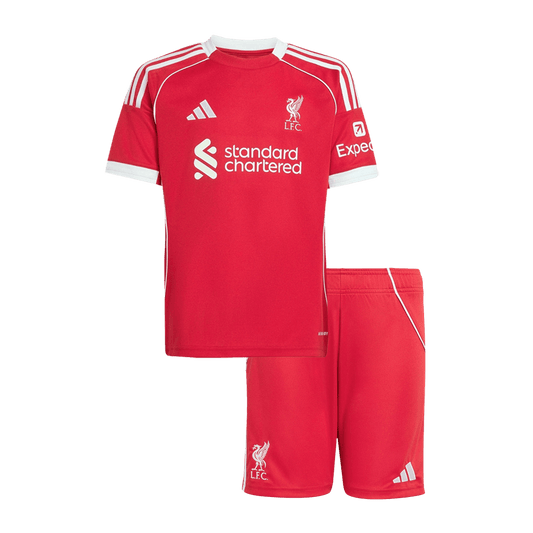 Liverpool Tröja 2025/26 Hemma Röd Barn