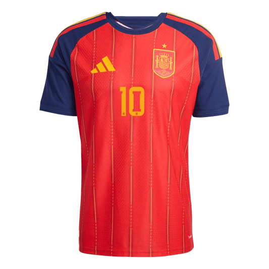 Spanien Tröja OLMO #10 2026 Hemma Autentisk Röd-1