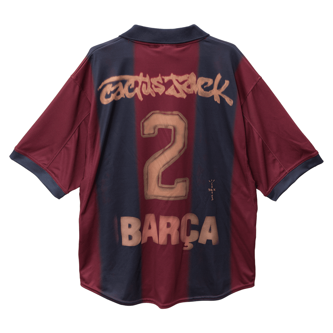 Barcelona Hemmatröja 2000/01 Retro Tröja
 Röd & Blå-13
