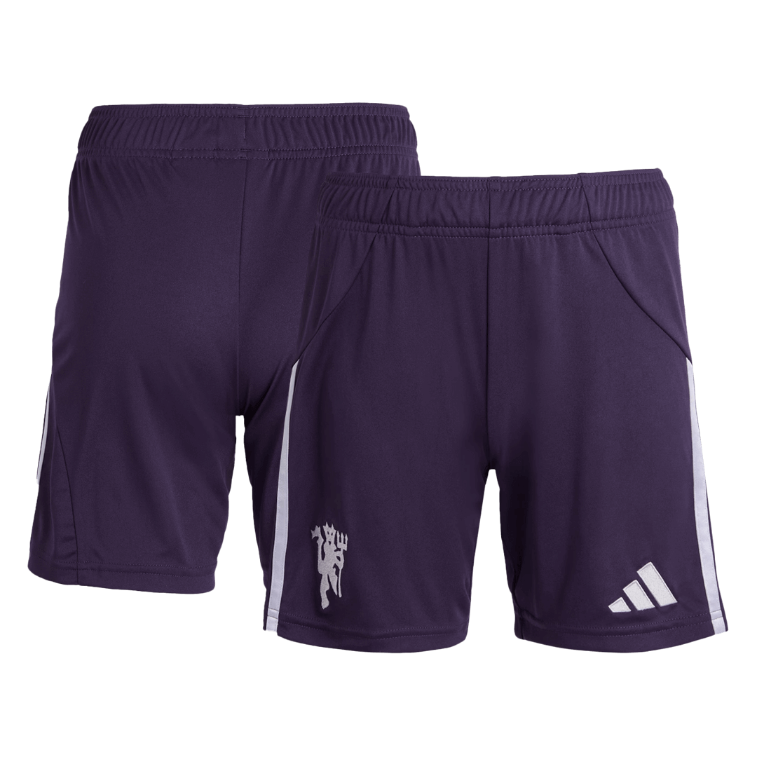 Manchester United Shorts 2025/26 Borta Lila