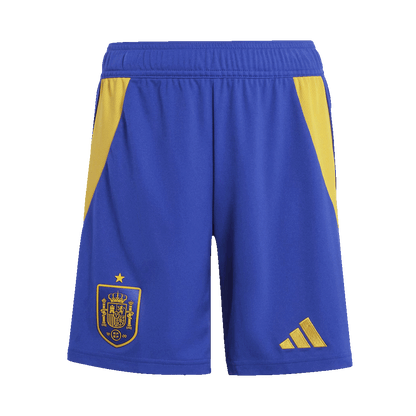 Spanien Shorts Euro 2024 Hemma Blå
