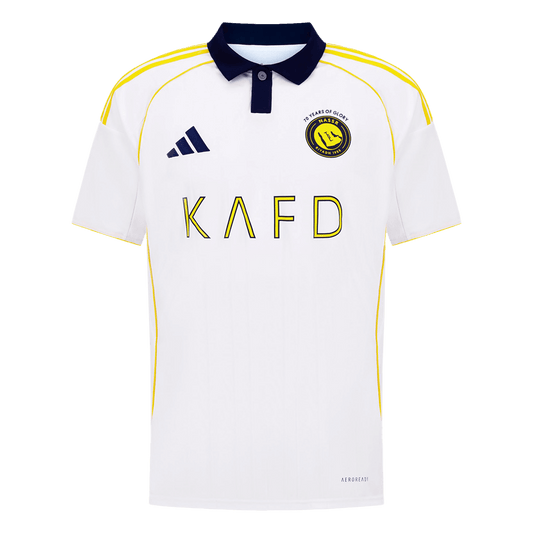 Al Nassr Tröja 2025/26 Tredje Vit