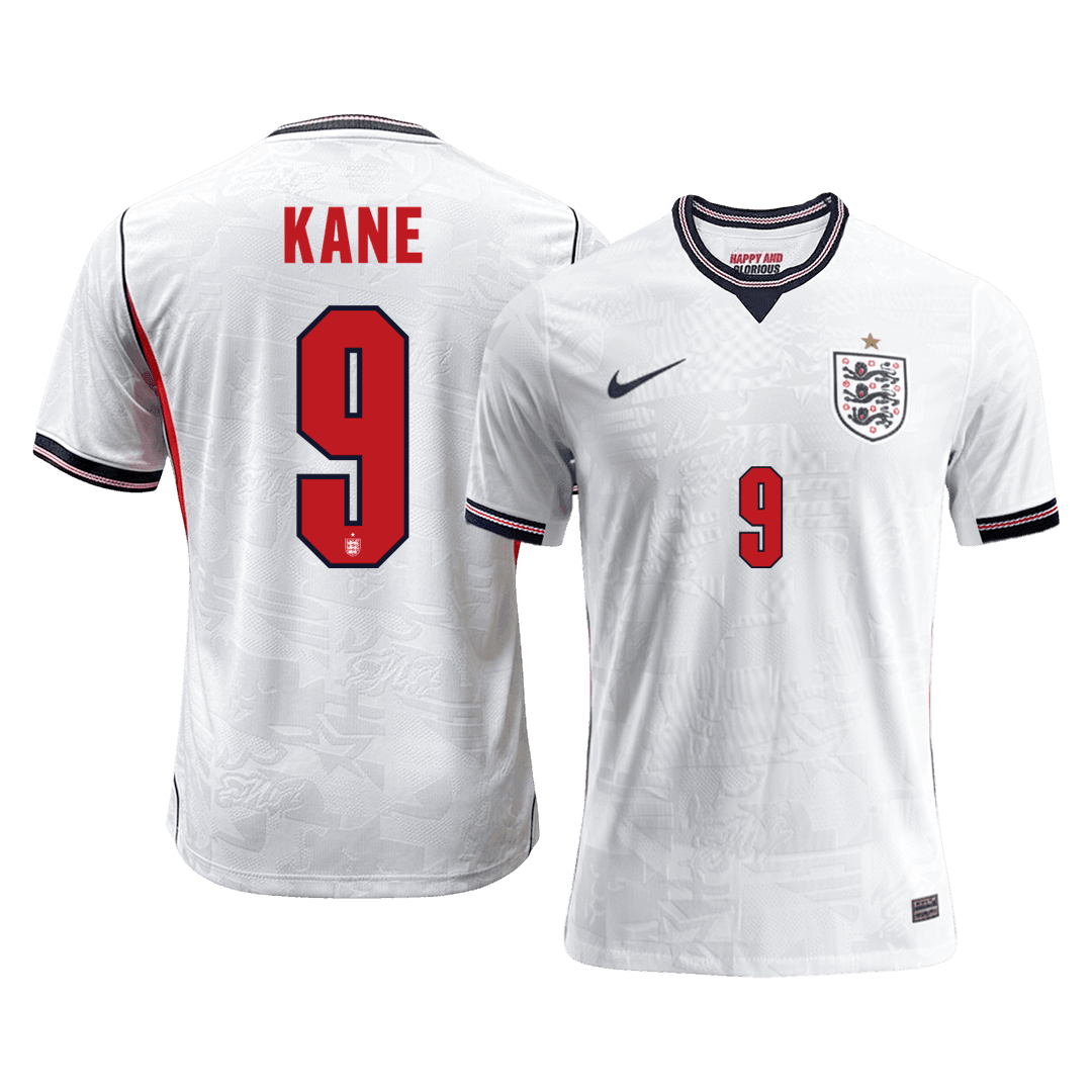 England Tröja KANE #9 2026 Hemma Autentisk Vit