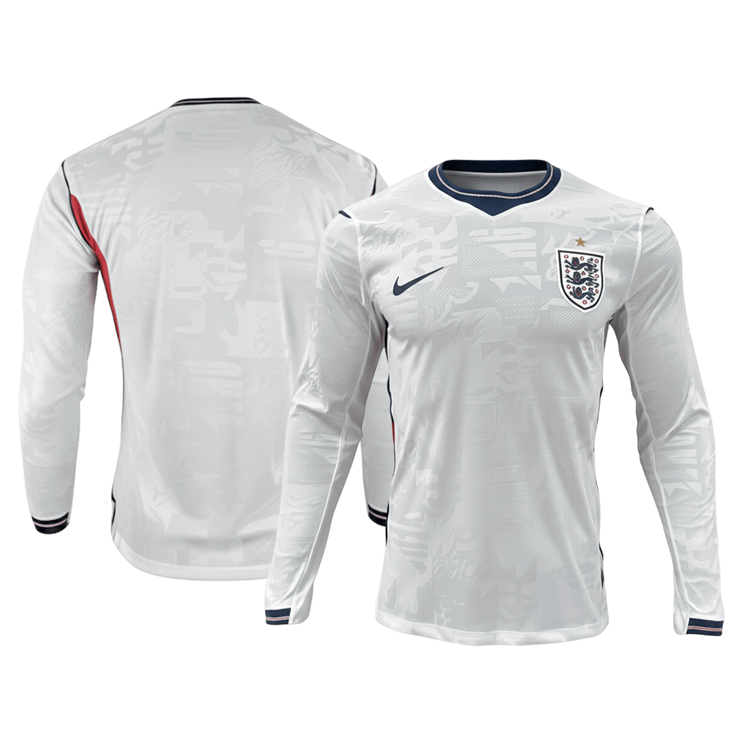 England Tröja 2026 Hemma Långärmad Vit