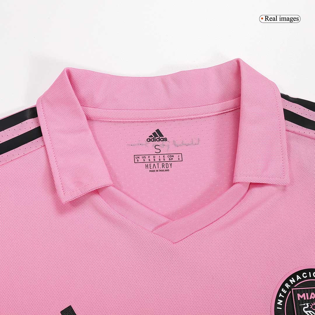 Inter Miami CF Tröja SUÁREZ #9 2022 Hemma Rosa-8