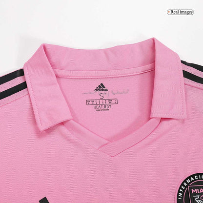 Inter Miami CF Tröja MESSI #10 2023 Hemma Rosa Final-8
