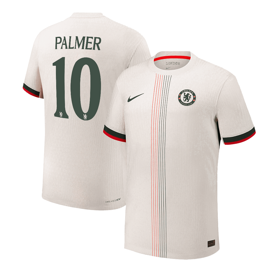 Chelsea Tröja PALMER #10 2025/26 Borta Vit - UCL
