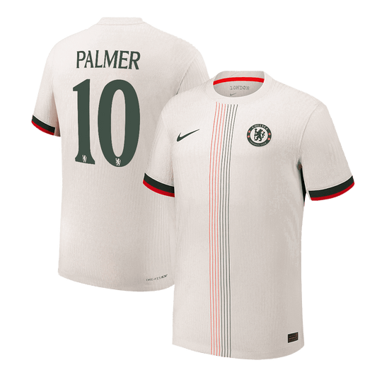 Chelsea Tröja PALMER #10 2025/26 Borta Vit - UCL