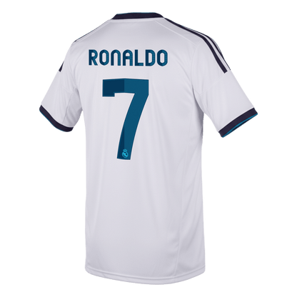 RONALDO #7 Real Madrid Hemmatröja 2012/13 Retro Tröja
 Vit-2