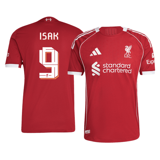 Liverpool Tröja ISAK #9 2025/26 Hemma Röd - UCL