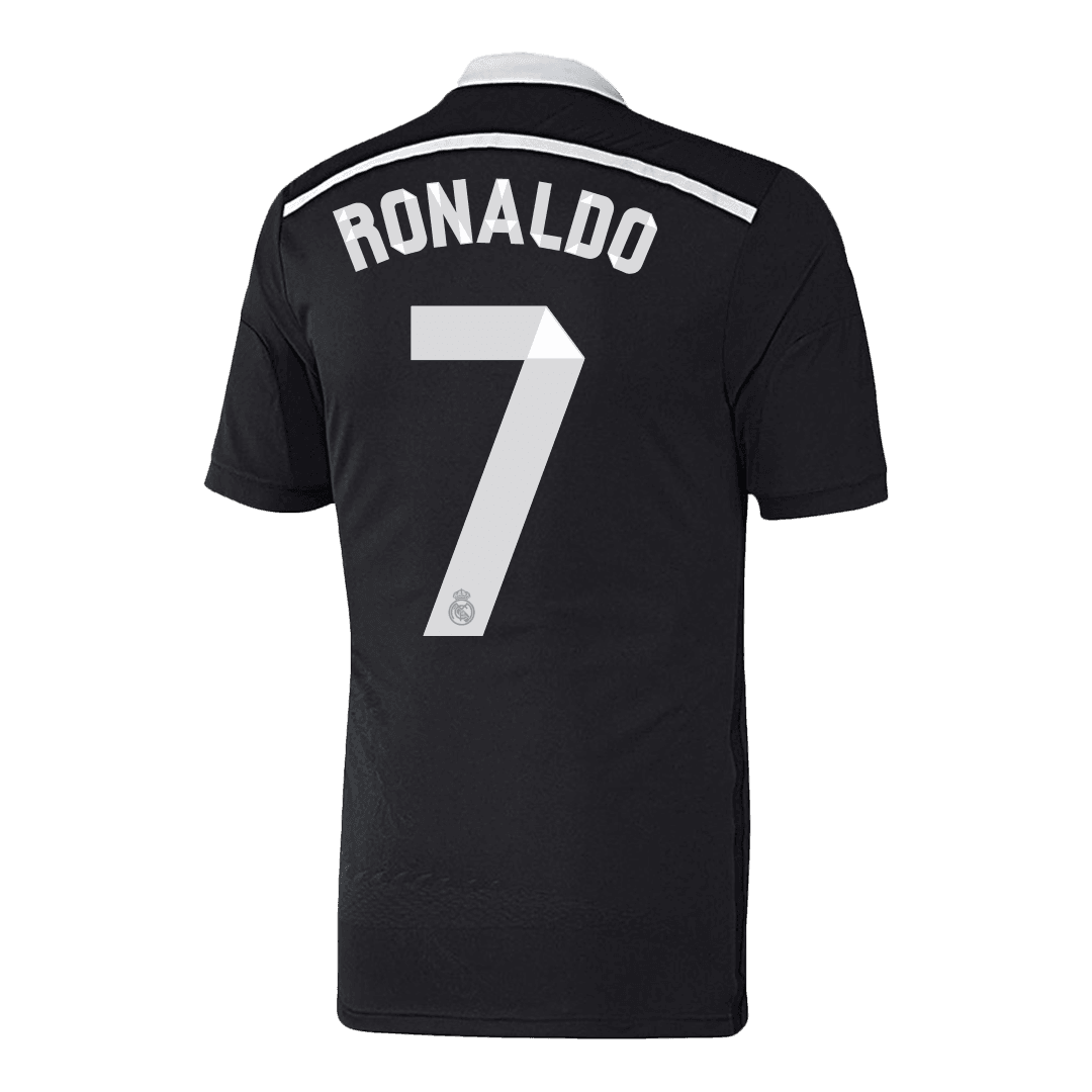 RONALDO #7 Real Madrid Tredjetröja 2014/15 Retro Tröja
 Svart