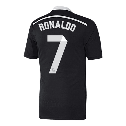 RONALDO #7 Real Madrid Tredjetröja 2014/15 Retro Tröja
 Svart