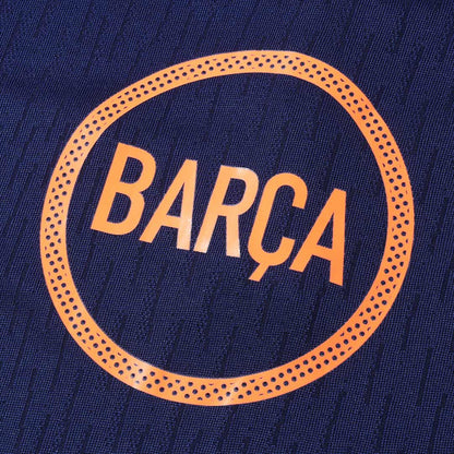 Barcelona Träningsställ 2025/26 Barn Svart och orange-11